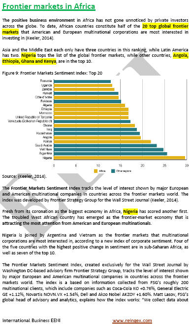 Mercados fronterizos africanos