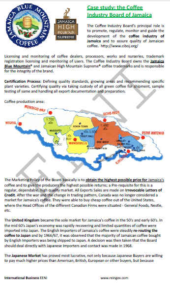 Jamaica industria Café