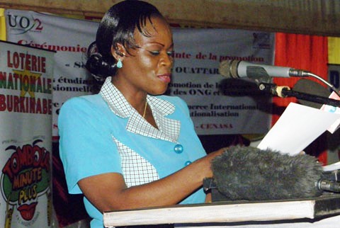 Doctora Geneviève Barro Burkina