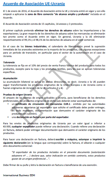 Acuerdo de Asociación Unión Europea (España)-Ucrania