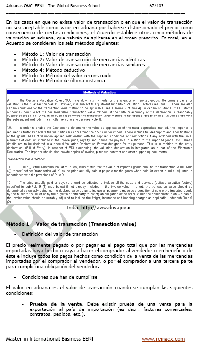 Las aduanas y la Organización Mundial del Comercio