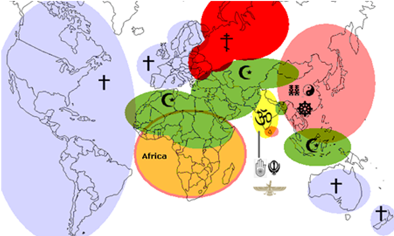 Mapa Civilizaciones e integración