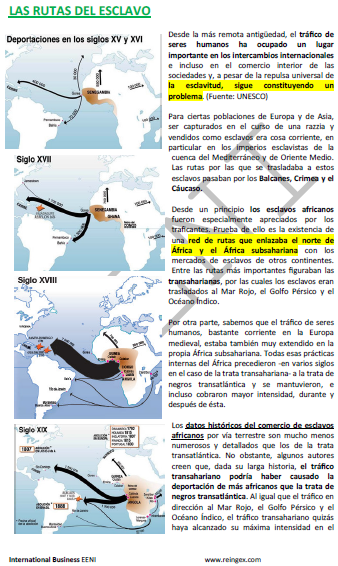 Comercio de esclavos africanos