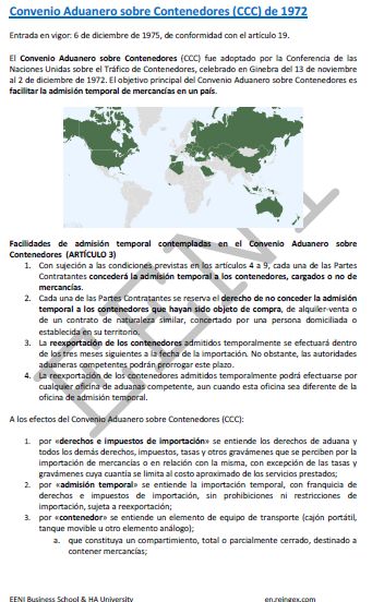 Convenio Aduanero sobre Contenedores (CCC)