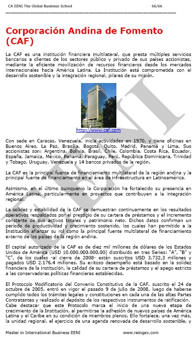 Corporación Andina de Fomento