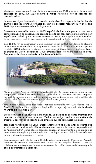 El Salvador Grupo Calvo