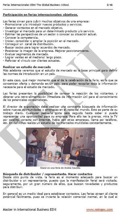 Ferias Internacionales (IA)