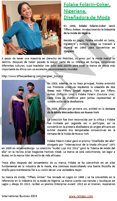 Folake Folarin-Coker (Mujer de negocios nigeriana)