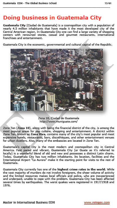Guatemala City Negocios