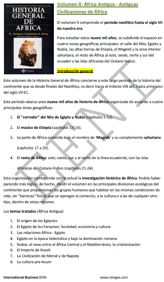 Historia de África Antigua