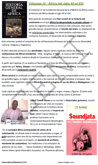 Historia de África siglo XII - XVI