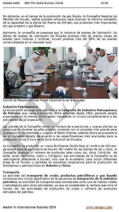 Comercio exterior y negocios en Kuwait