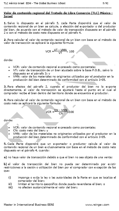 Tratado de libre comercio México-Israel