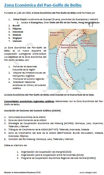 Zona Económica del Pan-Golfo de Beibu (China, ASEAN)