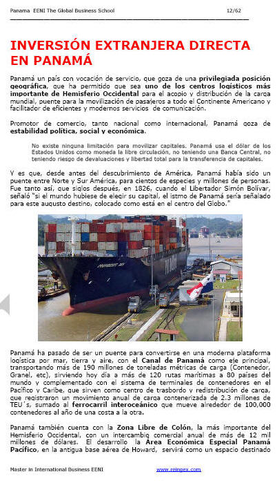 Comercio Exterior y Negocios en Panamá